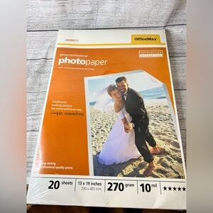 OfficeMax Professional Photo Paper, Glossy (25 sheets, 13 x 19 - inch)